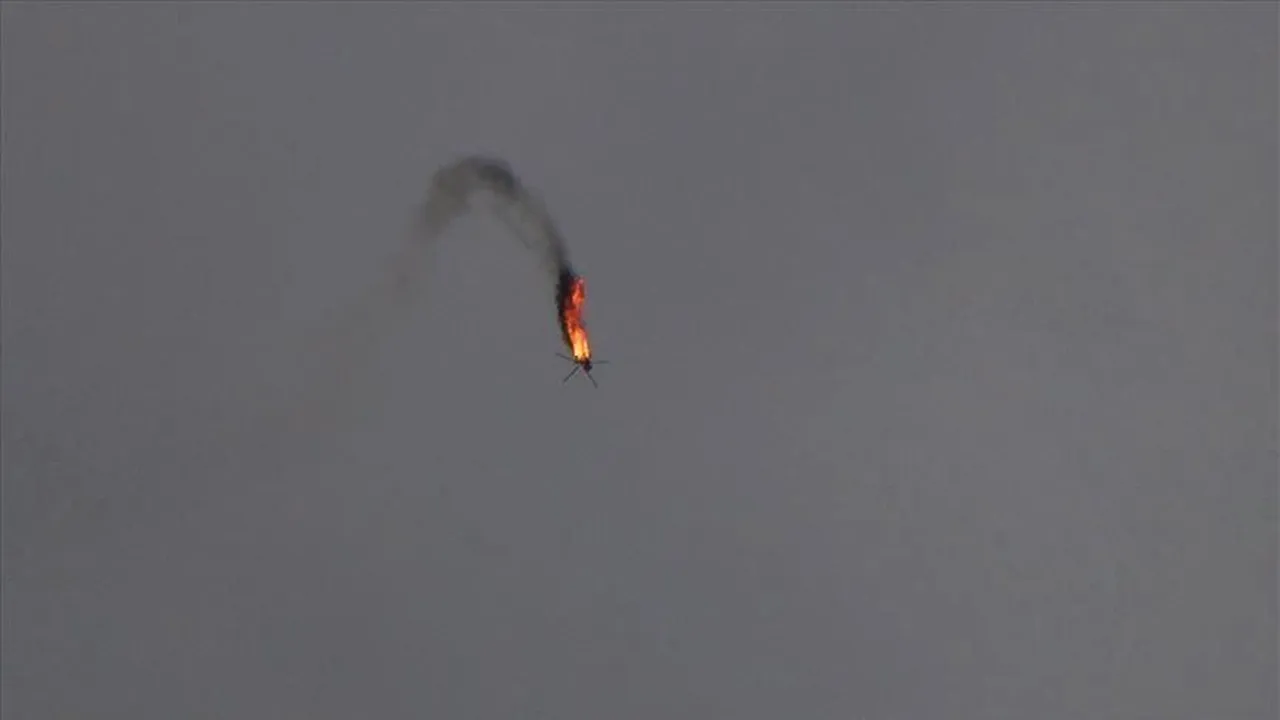 Elicopter militar sirian, doborât într-un atac atribuit Turciei