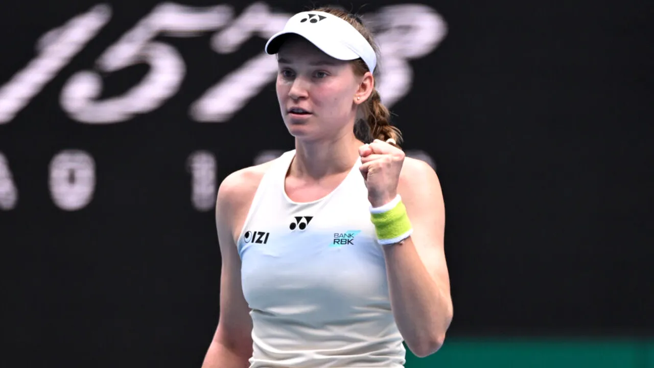 Elena Rybakina o învinge pe Jessica Pegula și ajunge în a doua sa finală la Australian Open