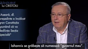 INTERVIUL INTEGRAL. Gândurile lui Cristoiu: Nu cred că va fi premier Ludovic Orban. Va fi nevoie de o soluţie de tip Stolojan din 1991, un premier neutru (Partea I)