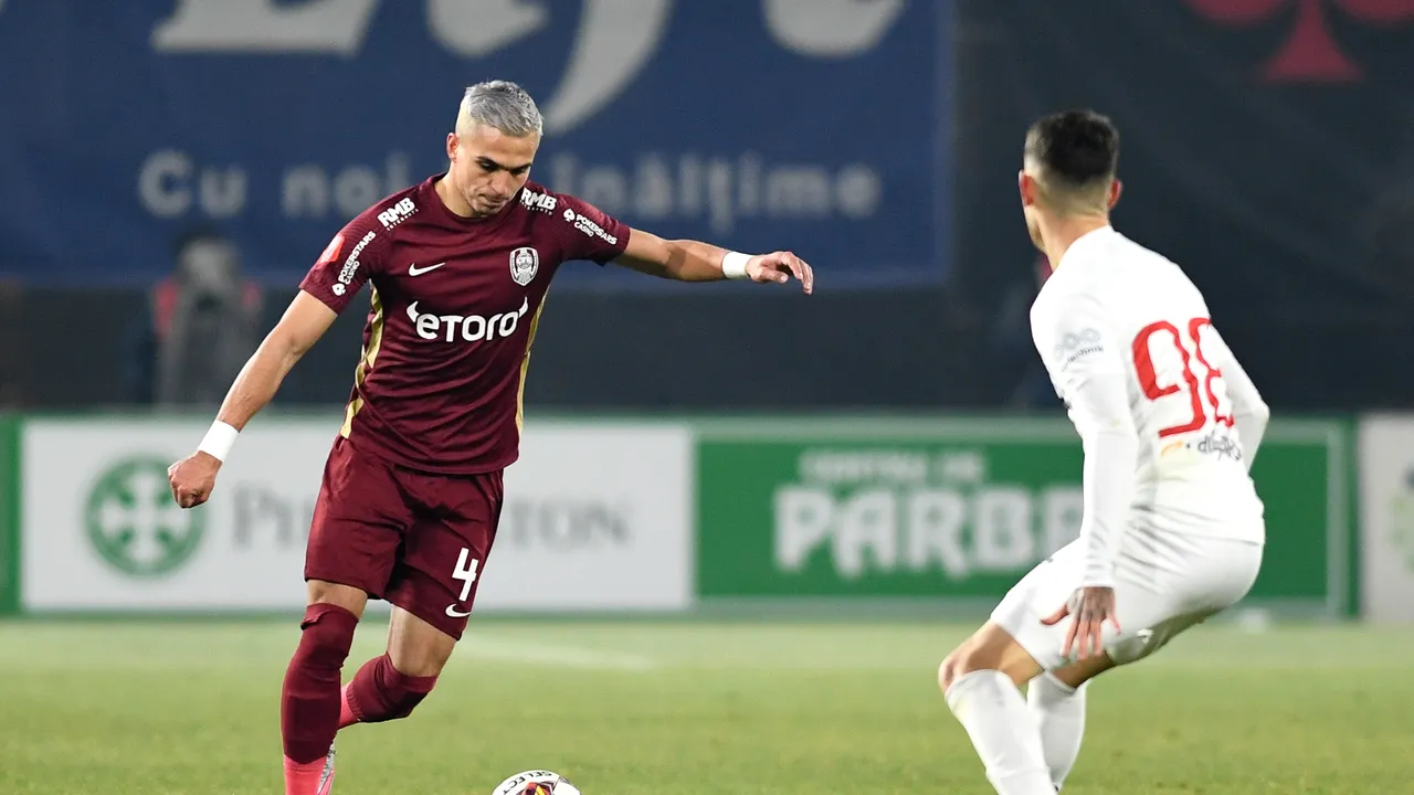 Învinsă acasă de Hermannstadt, CFR Cluj ratează şansa să ierneze pe primul loc