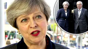 Theresa May, avertizare pentru preşedintele Comisiei Europene: Juncker va descoperi pe parcursul negocierilor pentru Brexit că sunt o ”femeie foarte dificilă”