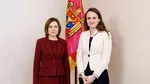 Oana Țoiu a fost primită de președinta Republicii Moldova, Maia Sandu, la Chișinău