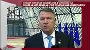 DECLARAŢIA ZILEI | Iohannis: Susţin şi pe doamna Kovesi şi activitatea DNA. Ceea ce am auzit aseară nu a fost de natură să îmi schimbe părerea