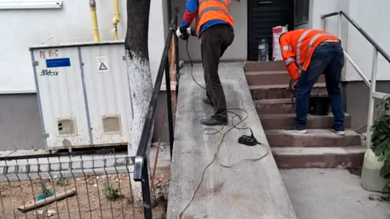 INFRASTRUCTURĂ 5: Rampe pentru persoanele cu dizabilități pe strada Iancu Jianu (P)
