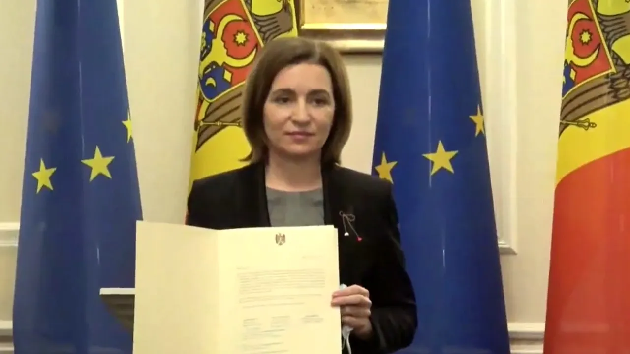 Maia Sandu recunoaşte că Republica Moldova este dependentă de gazul rusesc
