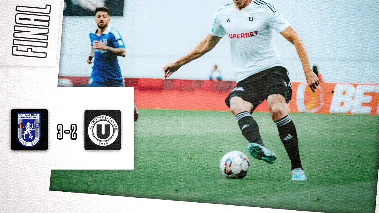Dubla lui Baeten şi golul lui Blănuţă o scot pe U Craiova 1948 de pe ultimul loc în Superligă