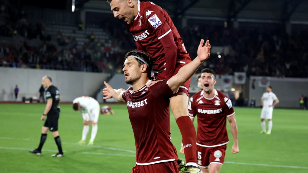 Superliga. FC Hermannstadt domină echipa etapei a 10-a. Marius Măldărăşanu, antrenorul rundei
