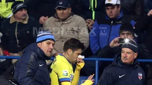 Argăseală: Rusescu are fractură de orbită, iar Keşeru a suferit o comoţie cerebrală