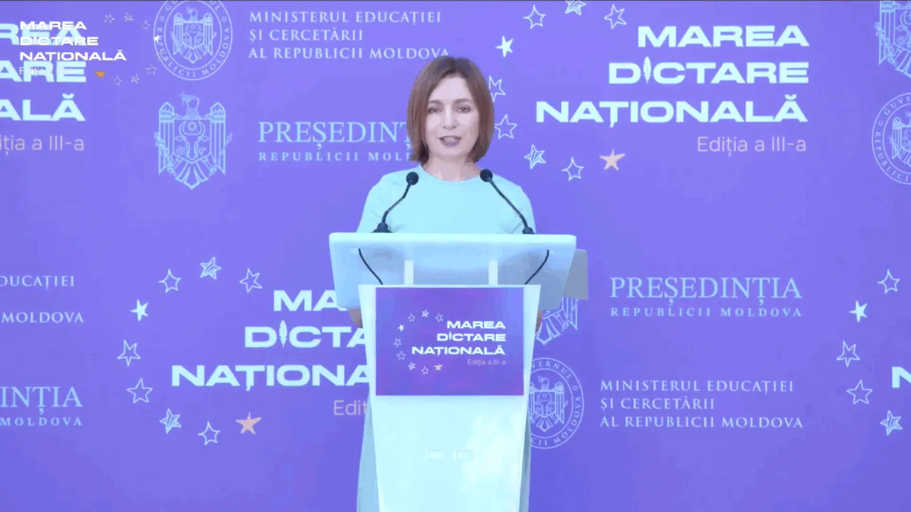 Maia Sandu: Limba română are puterea de a ne uni