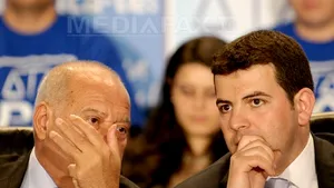 Daniel Constantin şi Dan Voiculescu, în 