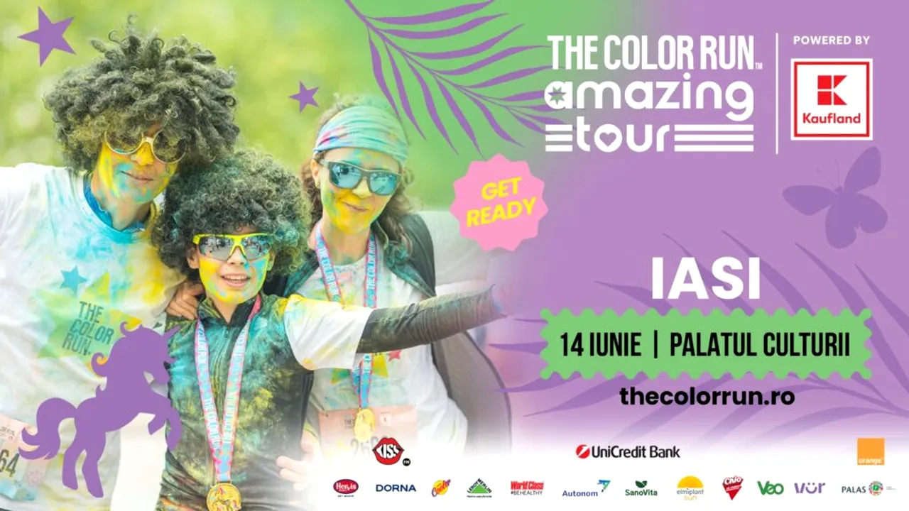 The Color Run revine la Iași!