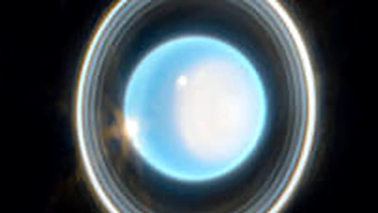 Telescopul spaţial James Webb de la NASA surprinde prima sa imagine cu Uranus