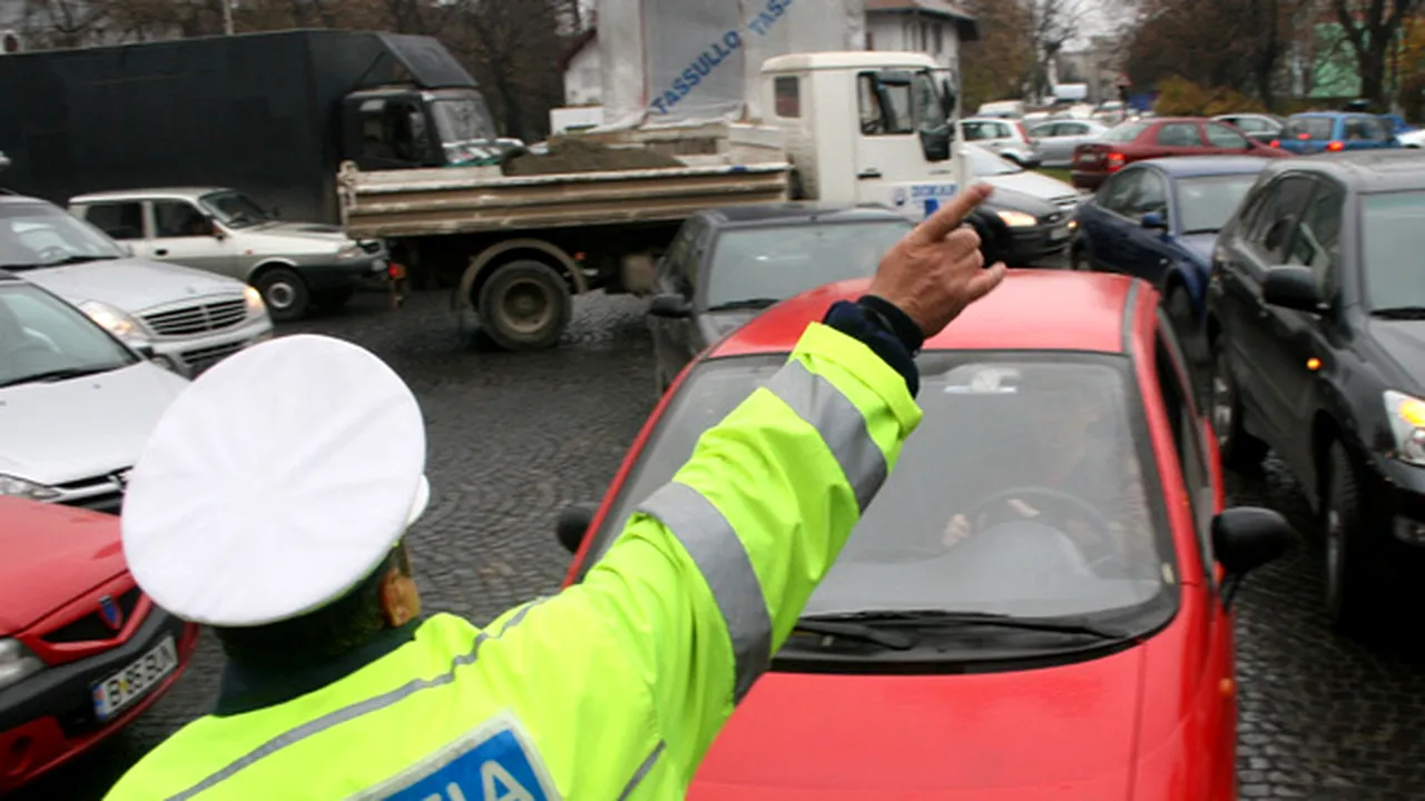 Un şofer bucureştean, împuşcat în picior de alt conducător auto