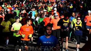 Cursă neoficială de maraton la New York
