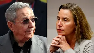 Şefa diplomaţiei europene s-a întâlnit cu preşedintele Cubei, Raul Castro