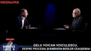 INTERVIUL INTEGRAL „Marius Tucă Show”. Gelu Voican Voiculescu: N-am participat la execuţia Ceauşeştilor fiind pro-legionar, ci fiind anticomunist radical (Partea I). VIDEO