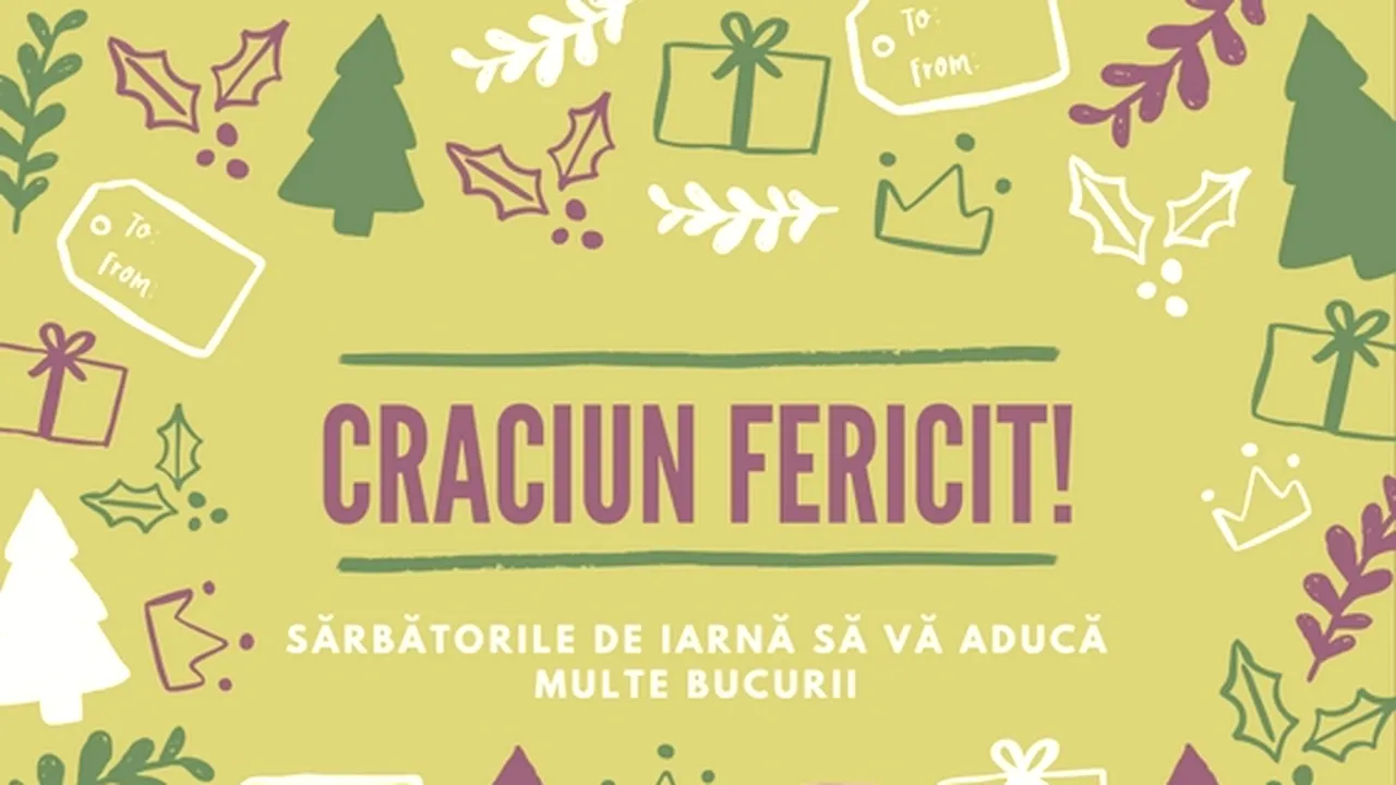 Sărbători fericite! MESAJE DE CRĂCIUN: Cele mai interesante mesaje pe care să le trimiţi celor dragi