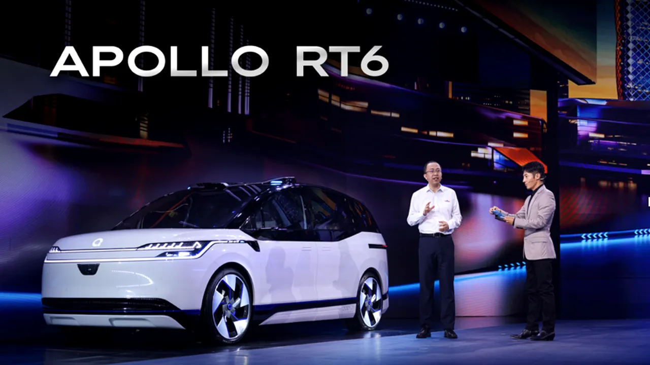 Gigantul tehnologic chinez Baidu a dezvăluit un nou taxi care se conduce singur