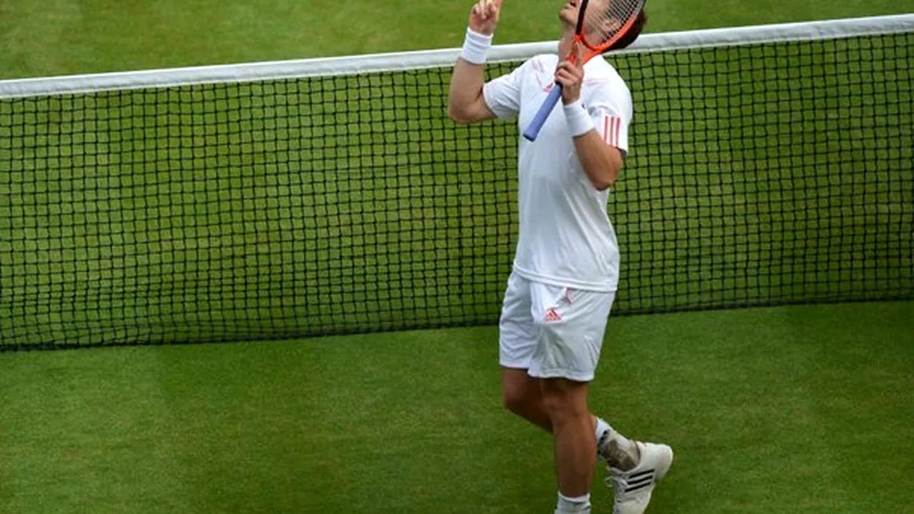 Andy Murray s-a calificat în semifinale la Wimbledon