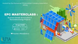 EPC Masterclass: RPIA aduce în prim-plan rolul EPC-urilor în energia regenerabilă, printr-un workshop dedicat organizat la Romexpo, pe 10 aprilie