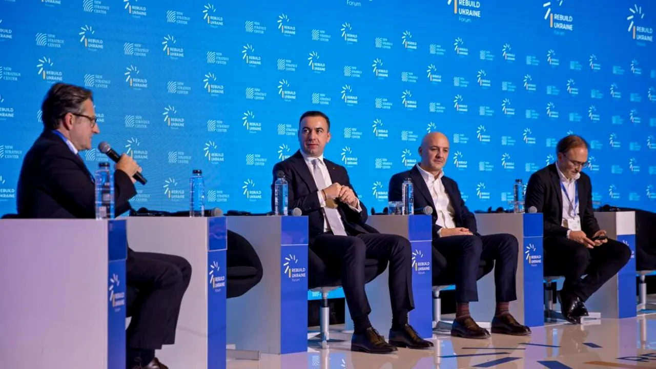 Ministrul Energiei anunță avansul proiectelor strategice la forumul Rebuilding Ukraine