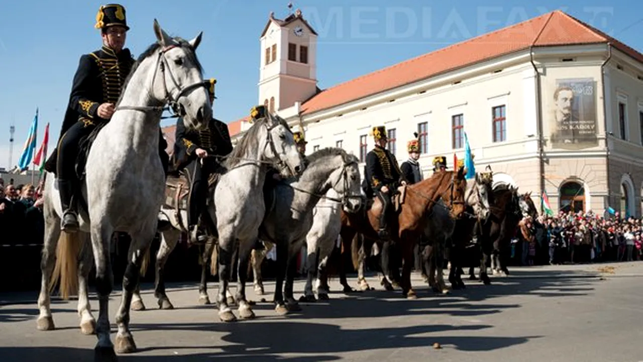 Politicieni din Ungaria, la manifestările de Ziua Maghiarilor,la care sunt aşteptate mii de persoane