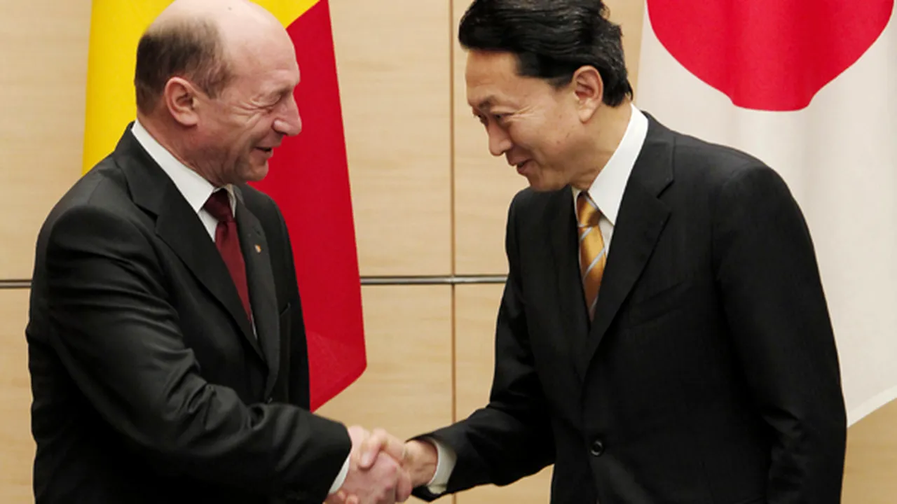Băsescu, în Japonia: Există în România o opoziţie puternică a sindicatelor faţă de reformă