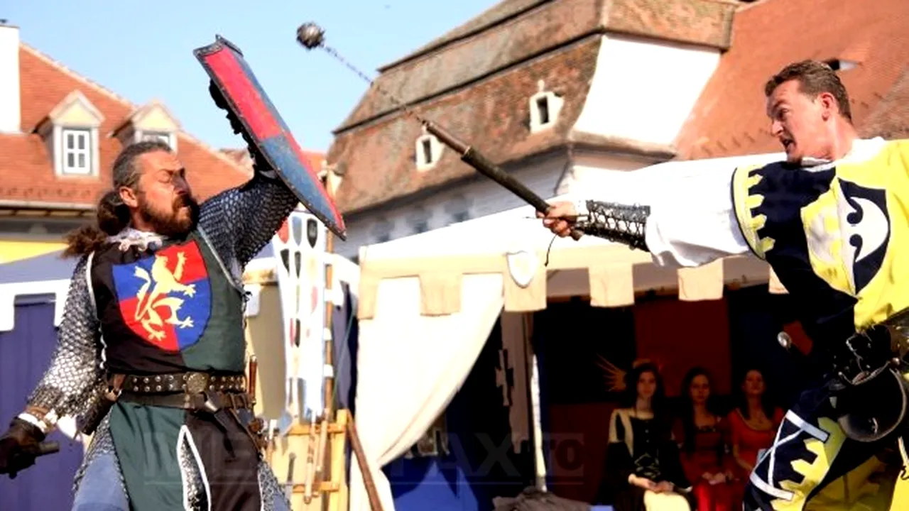Sibiu: Vechile meşteşuguri ale breslelor, reînviate la cea de-a 10-a ediţie a Festivalului Mediaval
