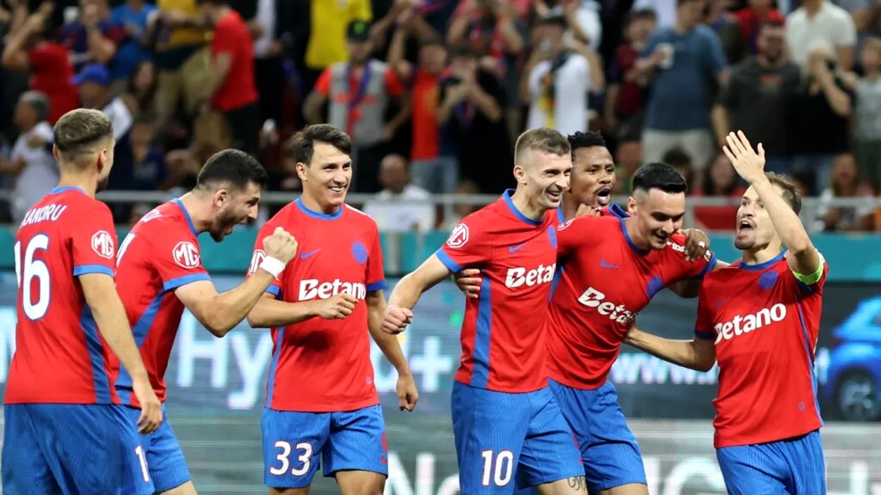 Jandarmeria a aplicat 25 de amenzi la meciul FCSB-Aberdeen