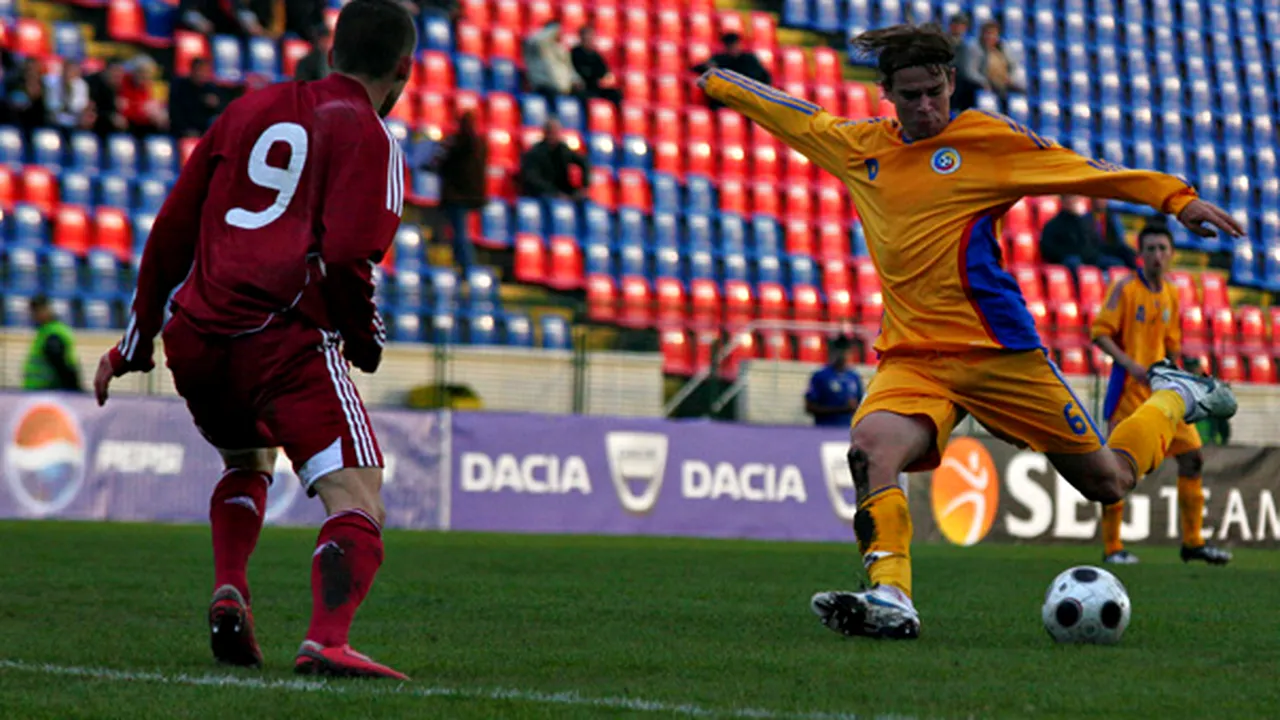 România- Letonia, scor 4-1, în preliminariile Campionatului European de tineret