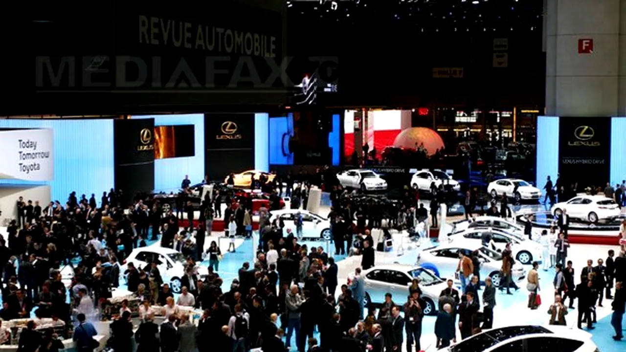 Salonul auto de la Geneva: Companiile vor prezenta circa 140 de autovehicule în premieră mondială