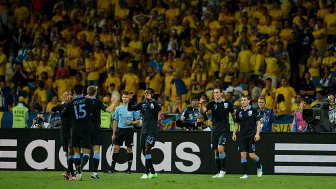 EURO 2012: Anglia învinge Suedia, scor 3-2, suedezii sunt eliminaţi 