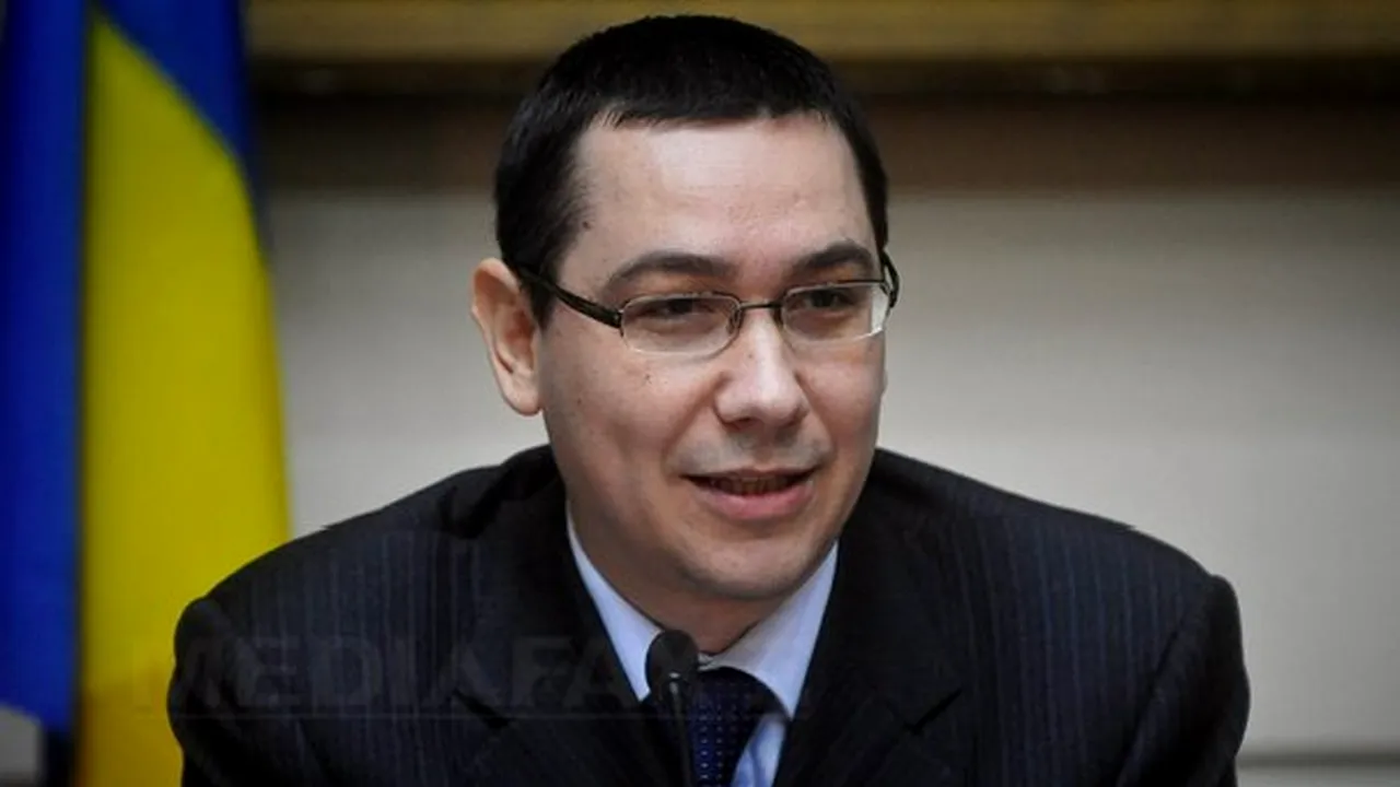 Ponta: România are nevoie de un nou proiect de societate, conectat la Europa
