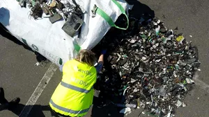 Un nou transport cu deşeuri din Grecia, descoperit în Giurgiu. Este vorba de 20 de tone 