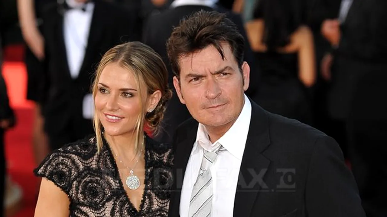 Charlie Sheen şi soţia sa, Brooke Mueller, au început procedura de divorţ