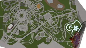 Cum va arăta noul Orăşel al Copiilor din Parcul Tineretului: Plaje în formă de Tom şi Jerry, balansoare suspendate şi perdele de apă cu proiecţii animate - FOTO, VIDEO