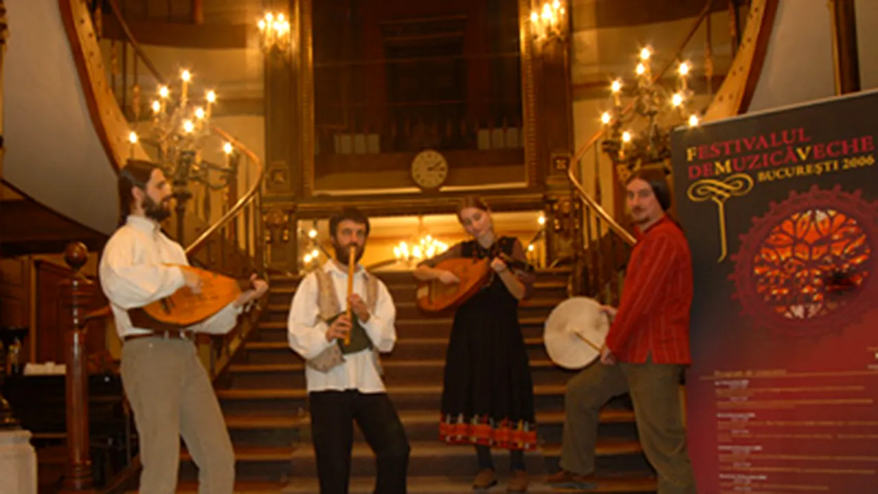 Muzică medievală, renascentistă, barocă şi bizantină, la Festivalul de Muzică Veche Bucureşti