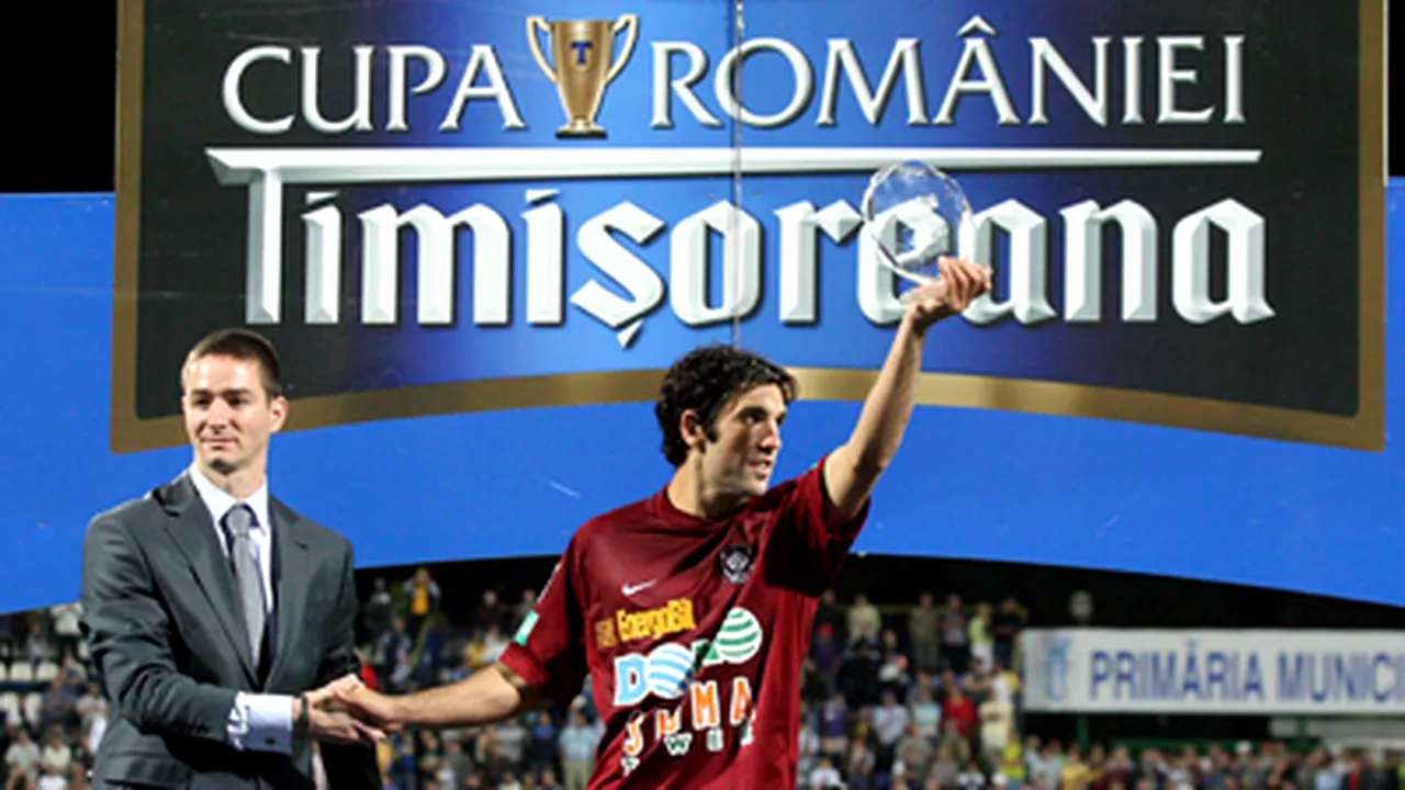 Refuzul FC Timişoara de a participa la premierea Cupei României, analizat de FRF