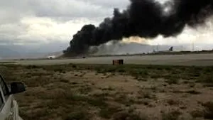 Un avion de pasageri s-a prăbuşit în Iran. 38 de oameni au murit şi 10 au fost răniţi - IMAGINI de la locul accidentului