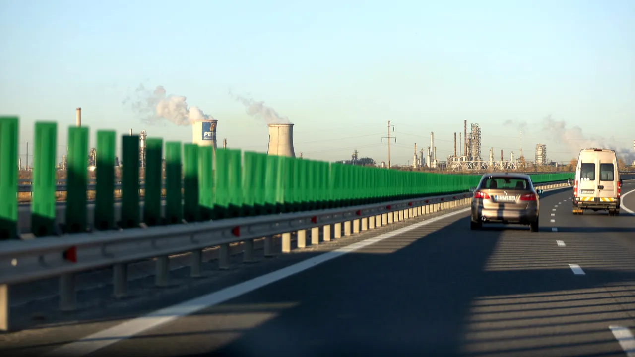 Aglomeraţie pe Autostrada A1 şi pe Centura Capitalei