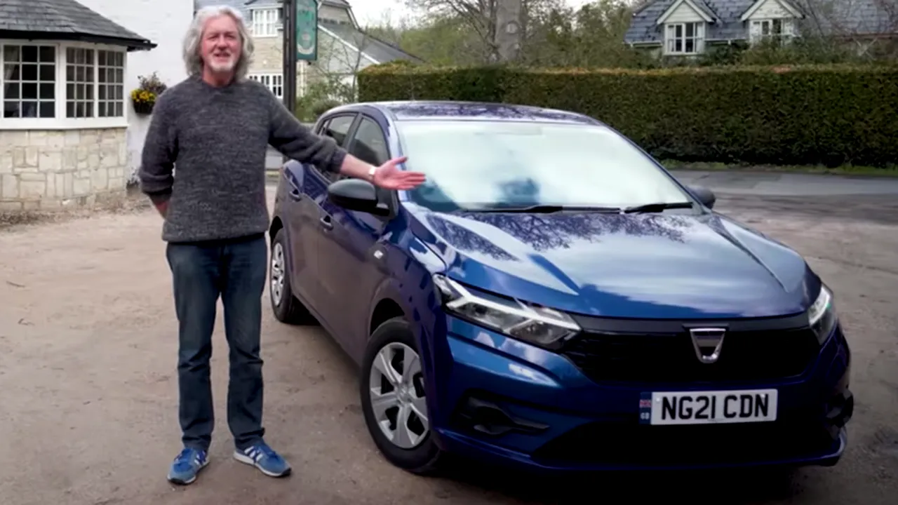 James May, fost prezentator la Top Gear, a renunţat la bicicleta de 10.000 de euro pentru Dacia Sandero 
