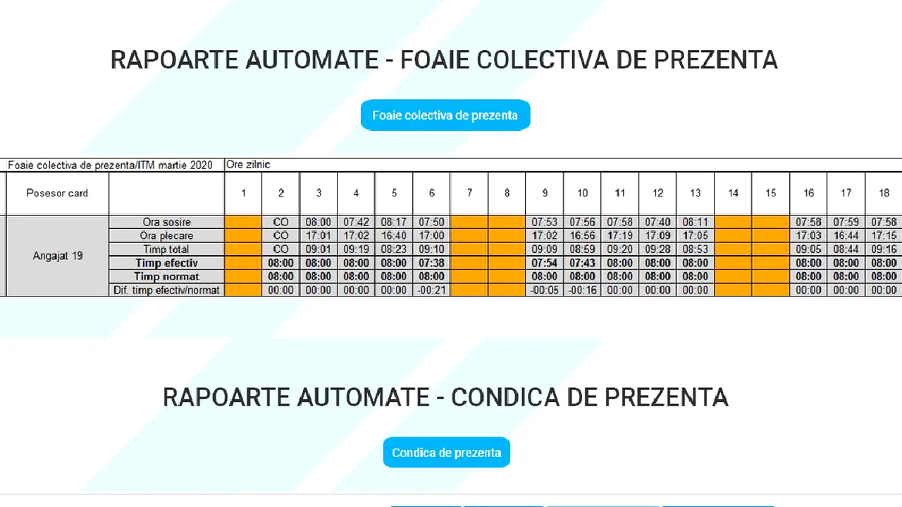 (P) 99% dintre pontajele din firmele din România sunt făcute la mişto