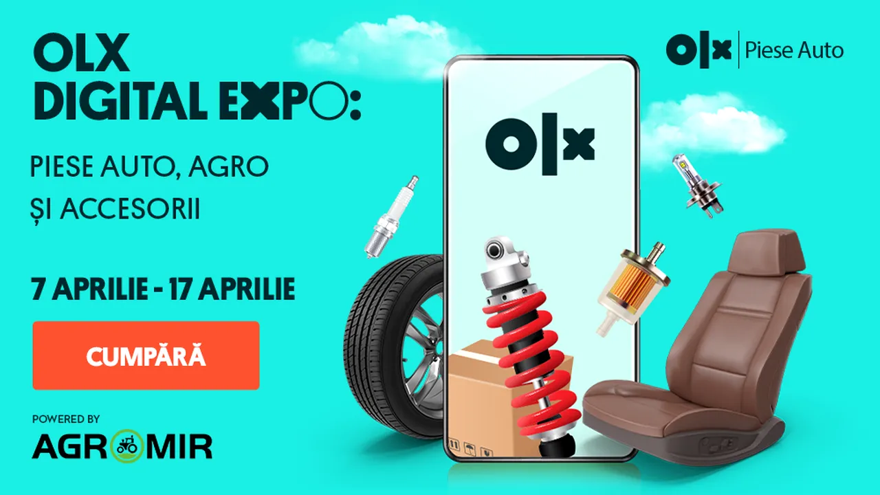 OLX lansează OLX Digital Expo în perioada 7-17 aprilie