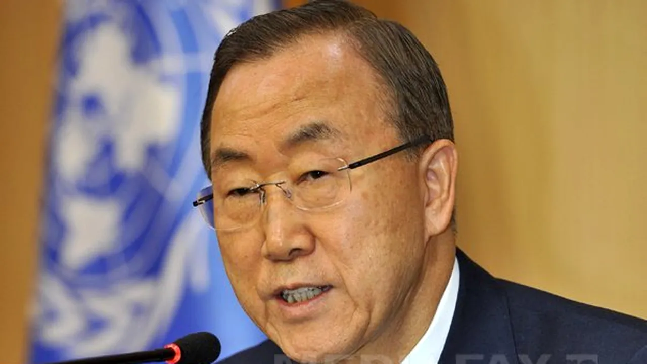 Ban Ki-moon s-a declarat 