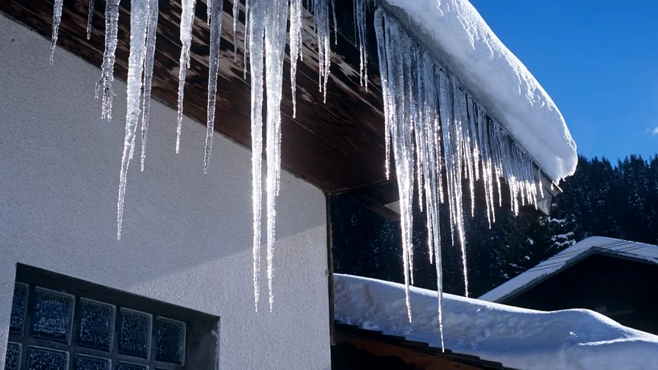 Urmează nopţi şi dimineţi geroase. Temperaturile vor coborî sub - 15 °C