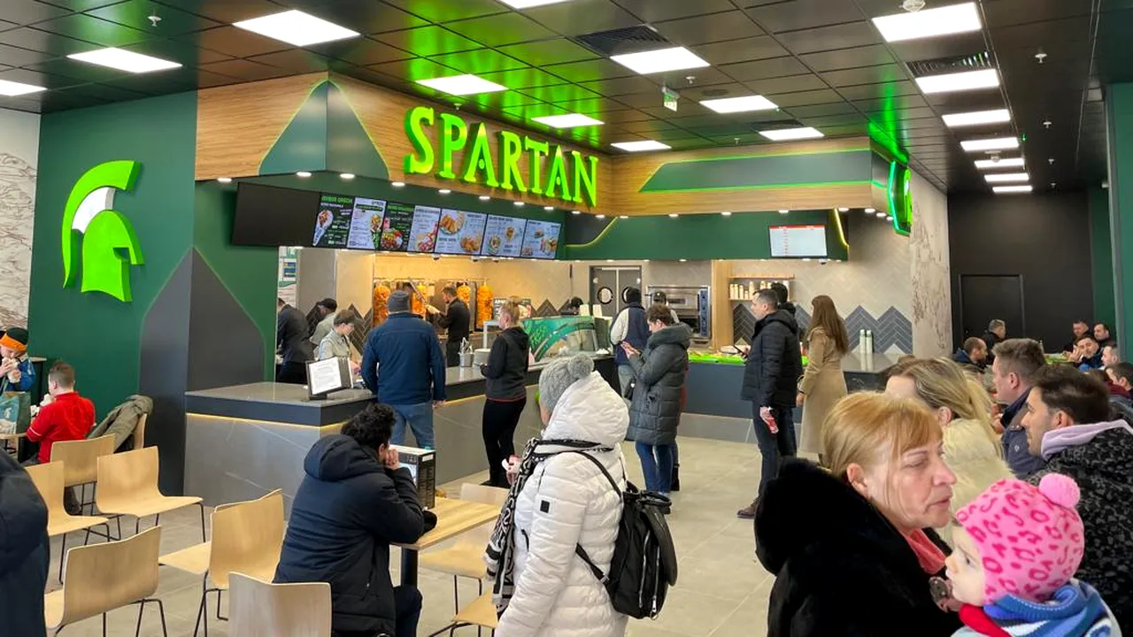 Compania care deţine lanţul de restaurante Spartan a fost vândută pentru 20,3 milioane euro
