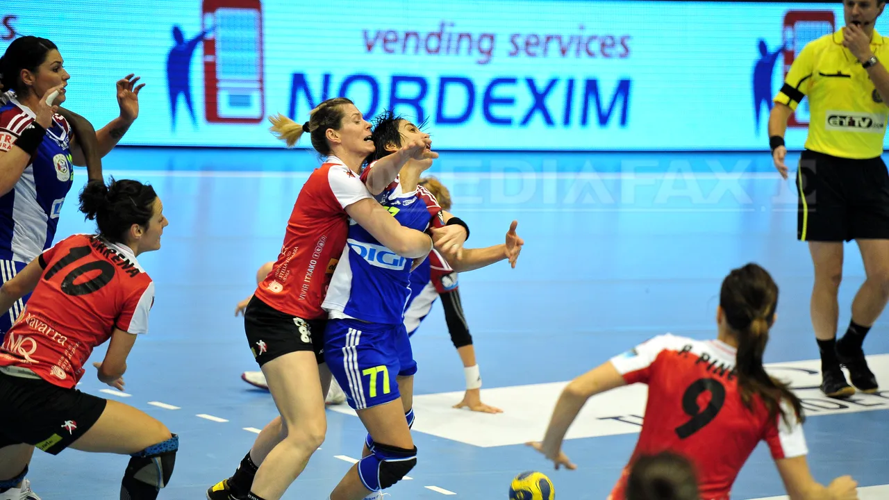 LIGA CAMPIONILOR la handbal - Neînţelegeri între Oltchim şi ETO Gyor privind meciul retur. Berbecaru: Am depus un nou memoriu la EHF