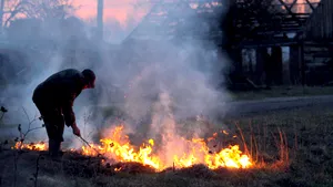 Incendiul din zona de excludere a centralei de la Cernobîl a fost stins