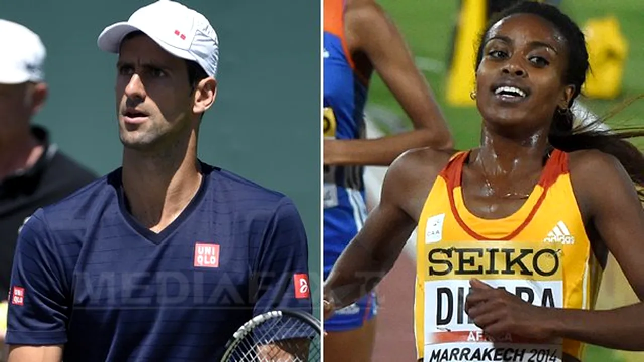 Novak Djokovici şi Genzebe Dibaba, sportivii anului 2014 la gala Laureus