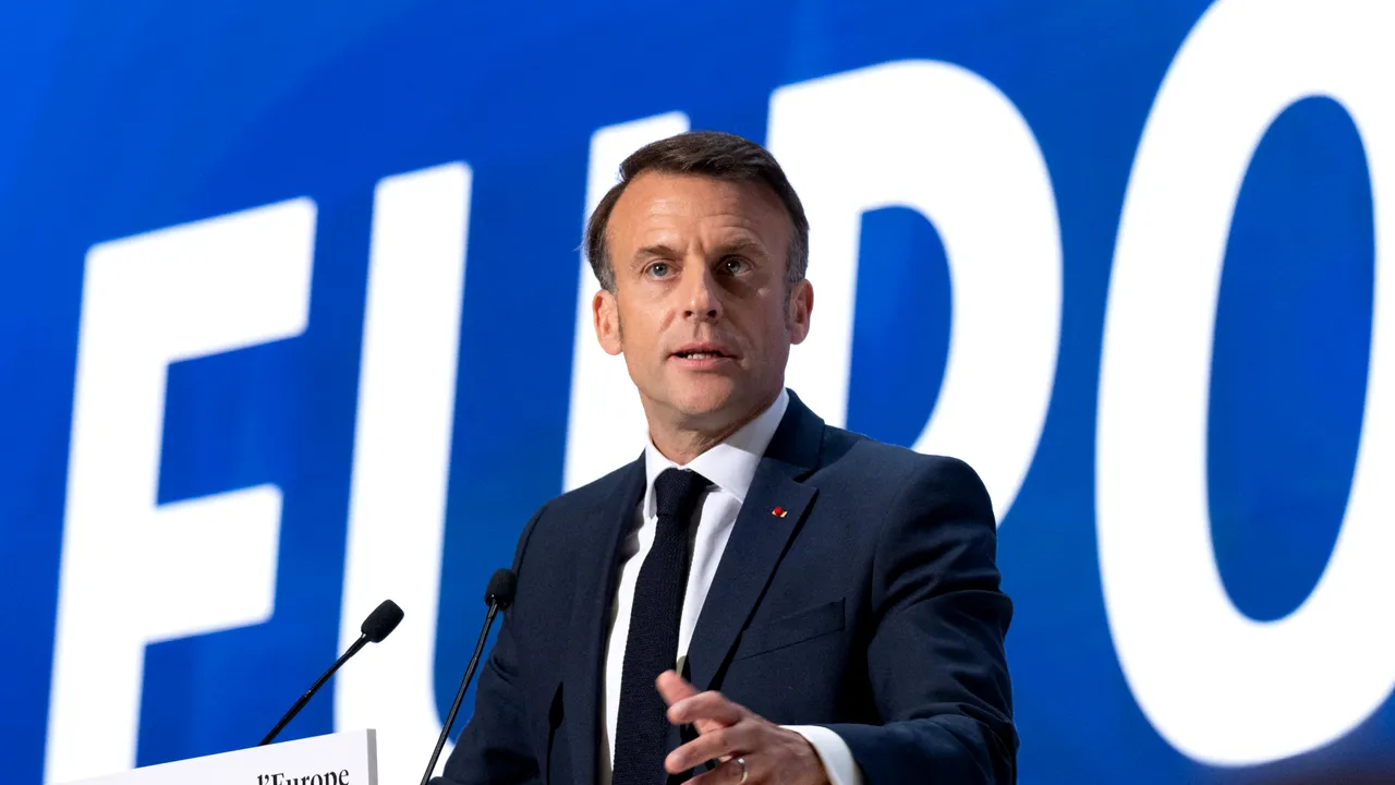 Macron avertizează că Europa 